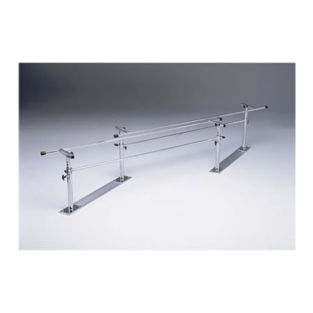 Fabrication Enterprises Steel Base Folding Parallel Bars, Height and Width Adjustable, 7' L 15-4004